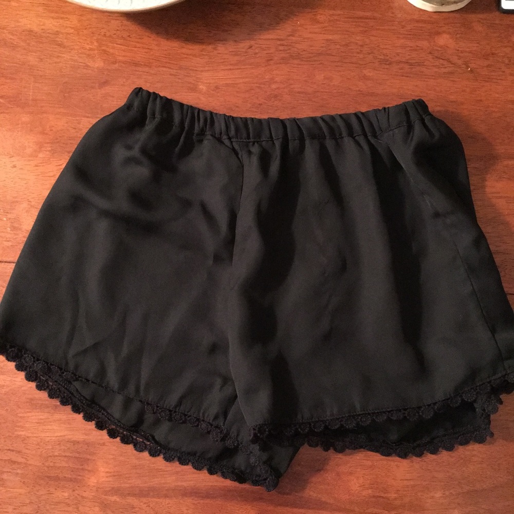 H&M Italian Black Shorts